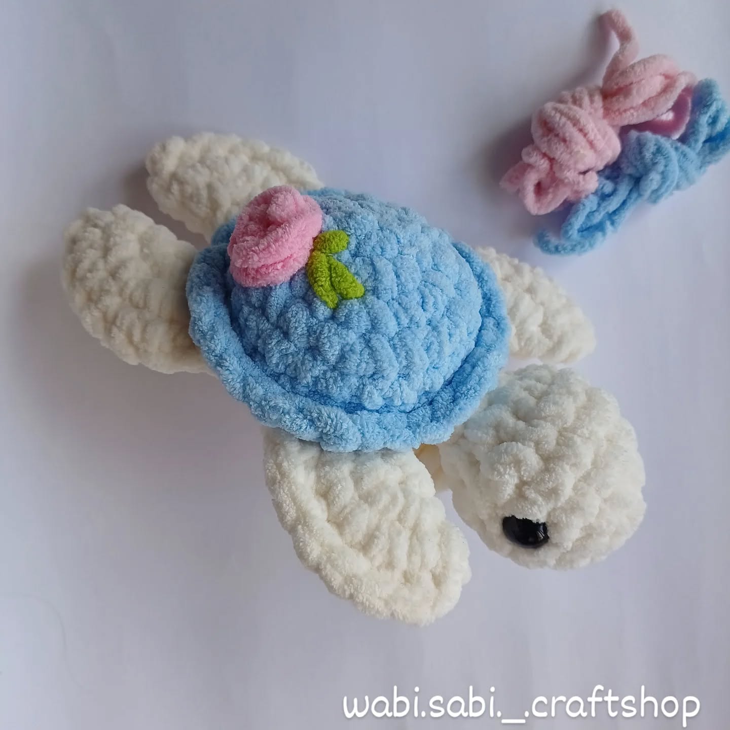 Sea Turtle Plush, handmade crochet product
