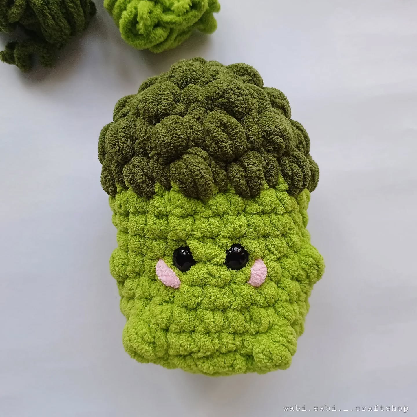 Crochet Broccoli, handmade crochet product